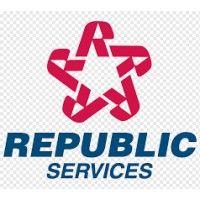 republic services landfill logo image