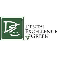 dental excellence of green logo image