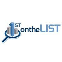 1st on the list logo image