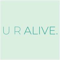 u r alive. logo image