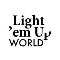 light 'em up world logo image