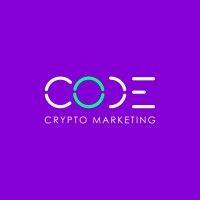 code crypto marketing logo image