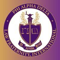 phi alpha delta law fraternity, international logo image