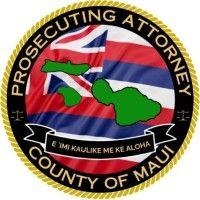 county of maui department of the prosecuting attorney logo image