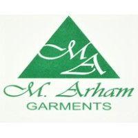 m.arham garments logo image