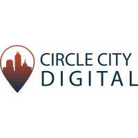 circle city digital logo image