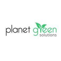 planet green solutions logo image