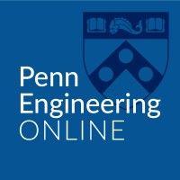 penn engineering online logo image