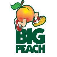 big peach running co. logo image