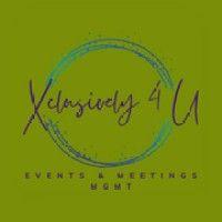 xclusively 4 u events & meetings management logo image