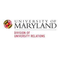 university of maryland - division of university relations logo image