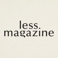 less magazine logo image