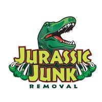 jurassic junk removal logo image