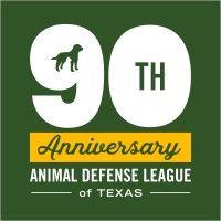 animal defense league of texas logo image