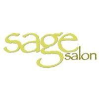 sage salon, an aveda concept salon logo image