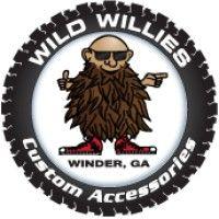 wild willies custom accessories, inc. at akins logo image