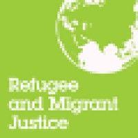 refugee and migrant justice logo image