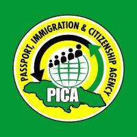 passport, immigration & citizenship agency, jamaica logo image