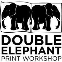 double elephant print workshop logo image