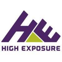 high exposure climbing logo image