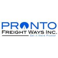 pronto freight ways, inc. logo image