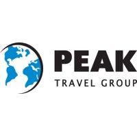 peak travel group, a direct travel company logo image