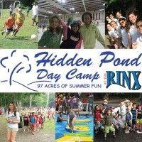 hidden pond day camp at the rinx logo image