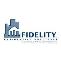 fidelity residential solutions logo image