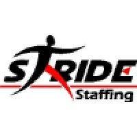 stride staffing logo image