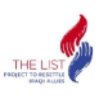 the list project to resettle iraqi allies