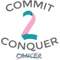 commit 2 conquer cancer logo image