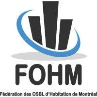 fédération des osbl d'habitation de montréal (fohm) logo image