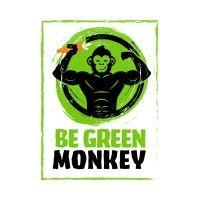 be green monkey logo image