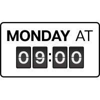 monday at nine logo image