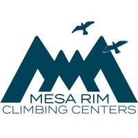 mesa rim climbing centers logo image