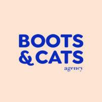 boots & cats agency logo image