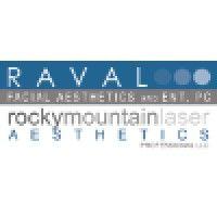 raval facial aesthetics & rocky mountain laser aesthetics logo image