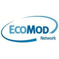 ecomod, global economic modeling network logo image