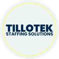 tillotek staffing solutions logo image