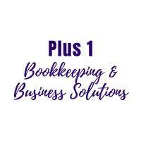 plus 1 bookkeeping & business solutions logo image