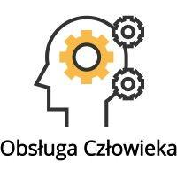 obsługa człowieka logo image