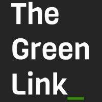 the green link logo image