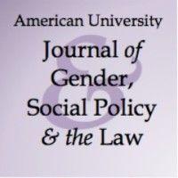 american university journal of gender, social policy & the law logo image