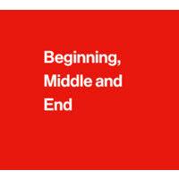 beginning, middle and end logo image