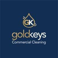 gold keys commercial cleaning & facility services logo image