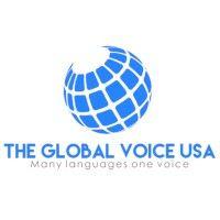 the global voice usa logo image