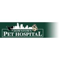 downtown pet hospital logo image