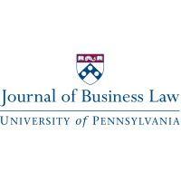 university of pennsylvania journal of business law logo image