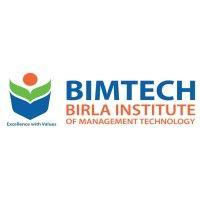 birla institute of management technology (bimtech) logo image