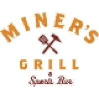 miner's grill and sports bar logo image